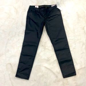 NWT Jeans by Buffalo black shiny jeans